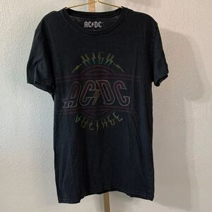 LUCKY BRAND-AC/DC High Voltage Graphic Tee - Black- Small